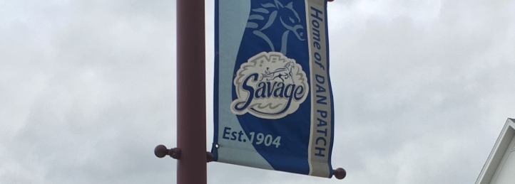 Savage city banner reading 